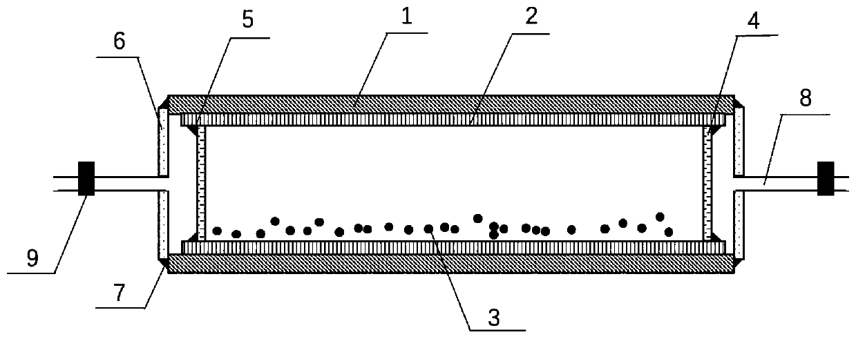 Preparation method of corrugated interface steel-titanium composite tube