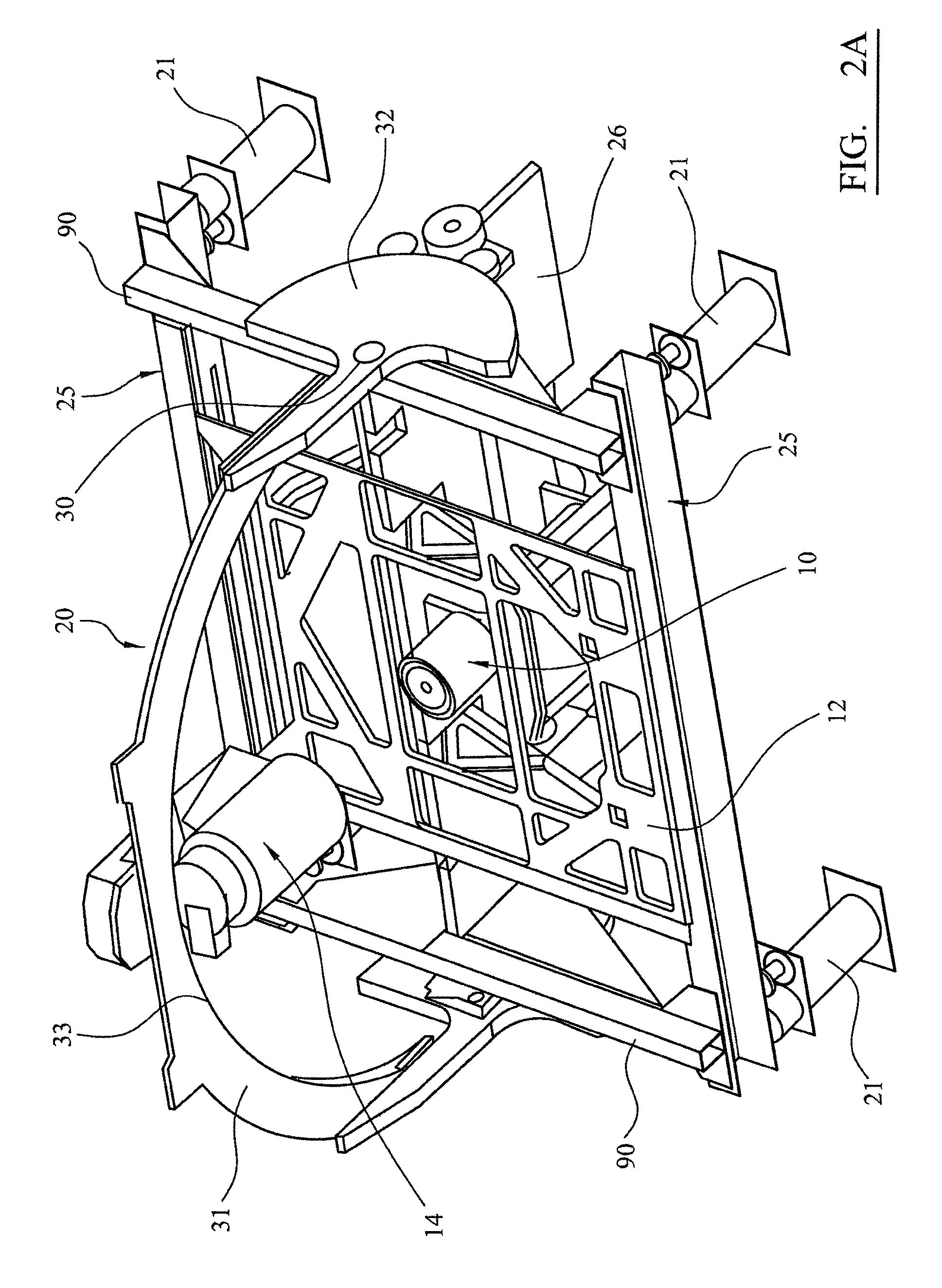 Method and apparatus for generating a three-dimensional model of a region of interest using an imaging system