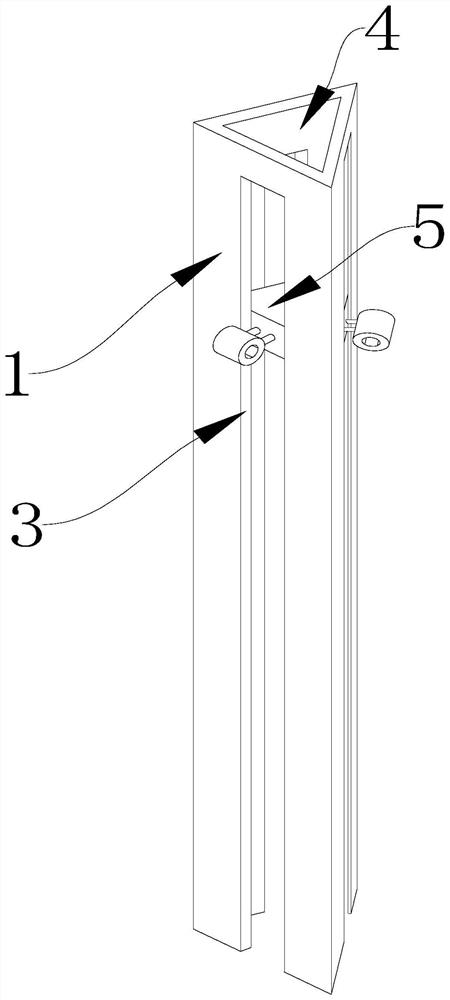 Safety warning device and method based on property management