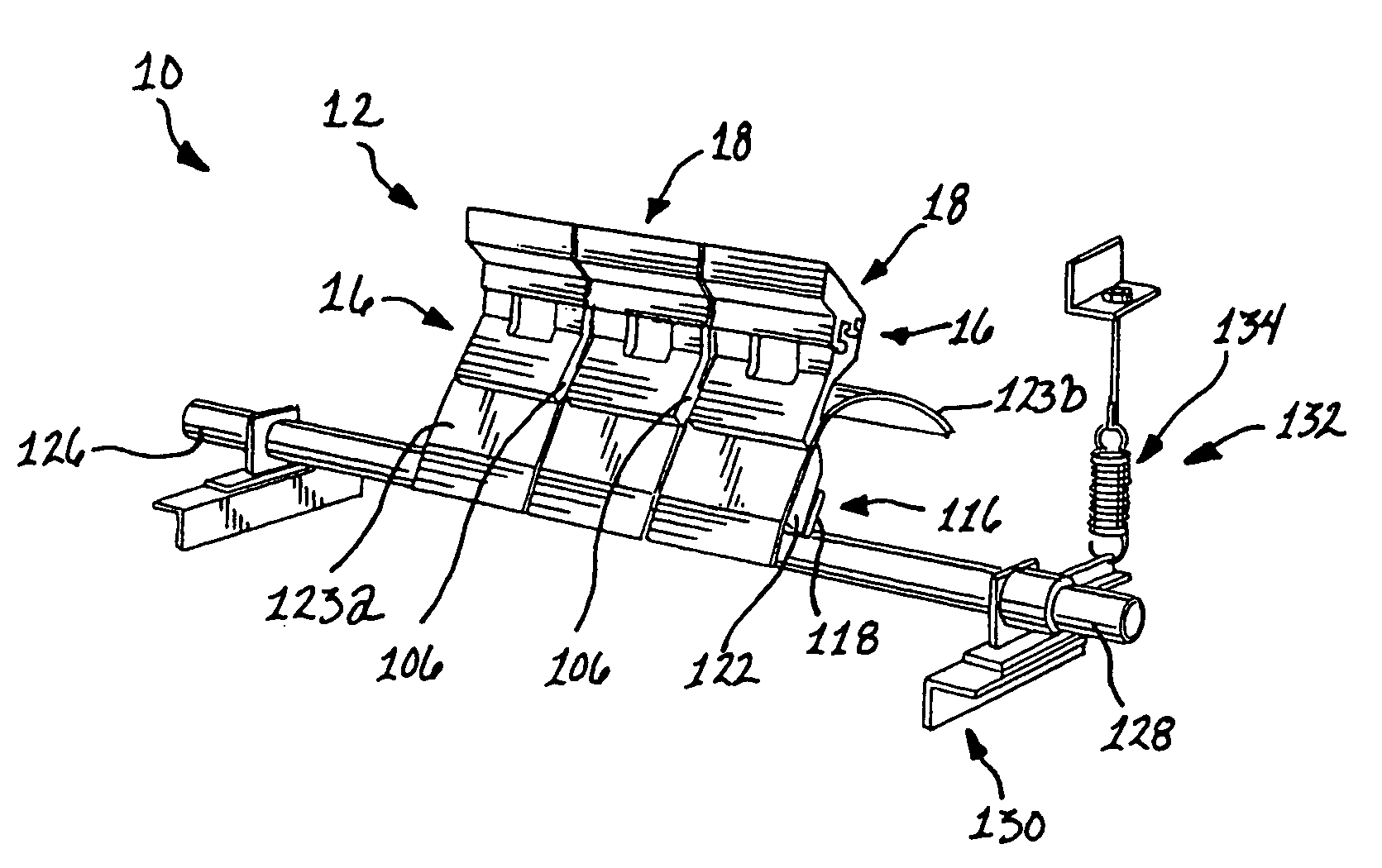 Scraper blade for conveyor belts