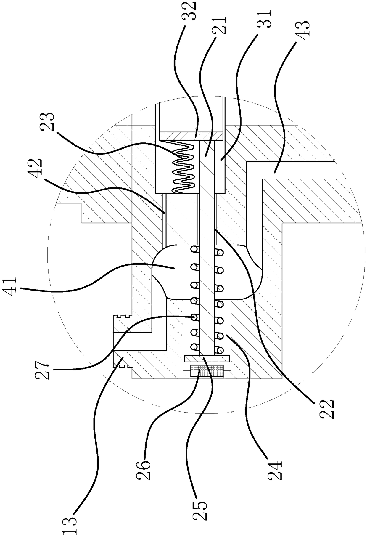 Carbon dioxide fractional laser treatment instrument capable of arbitrarily deforming treatment region