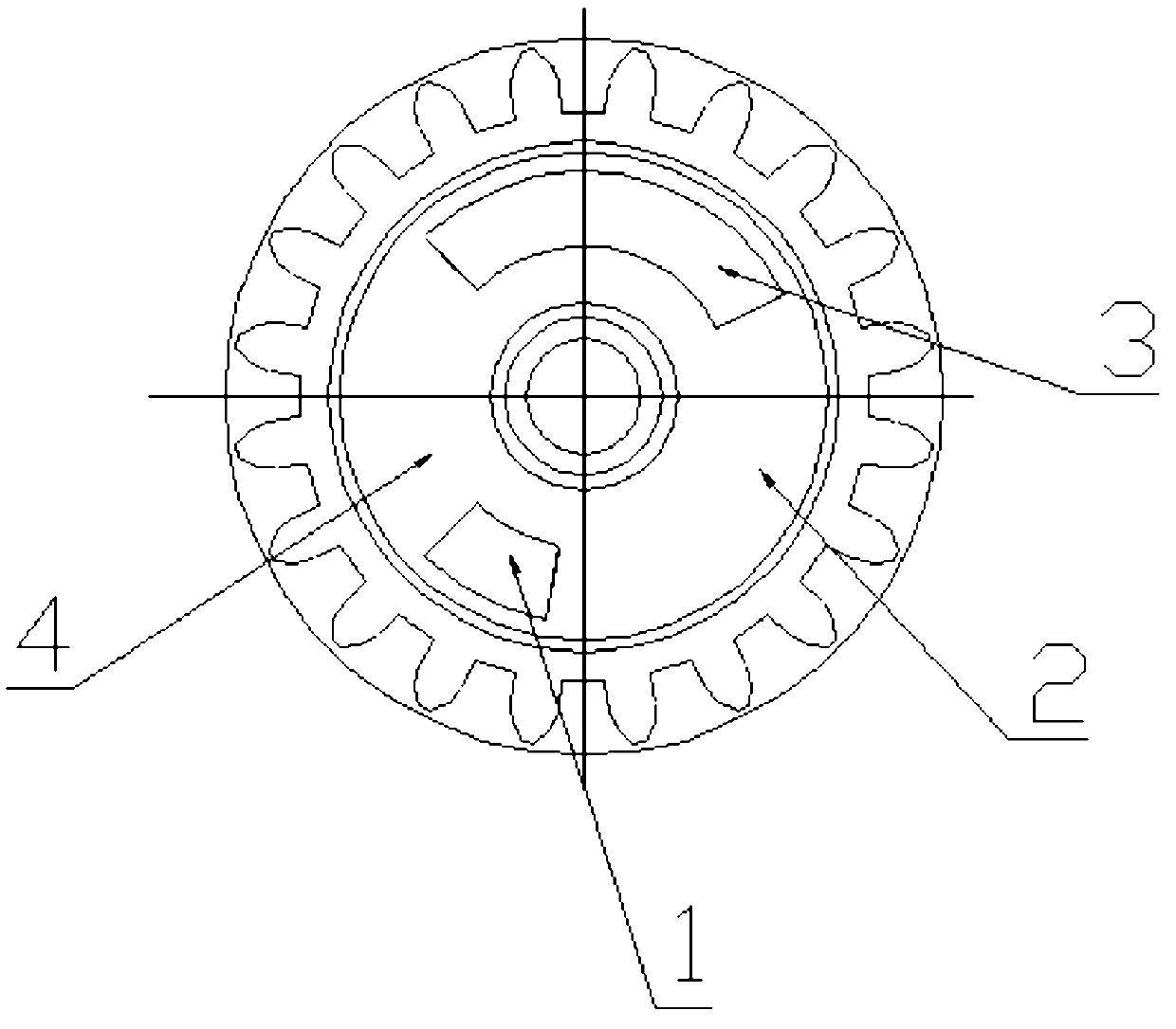 Encoding method for batching counter