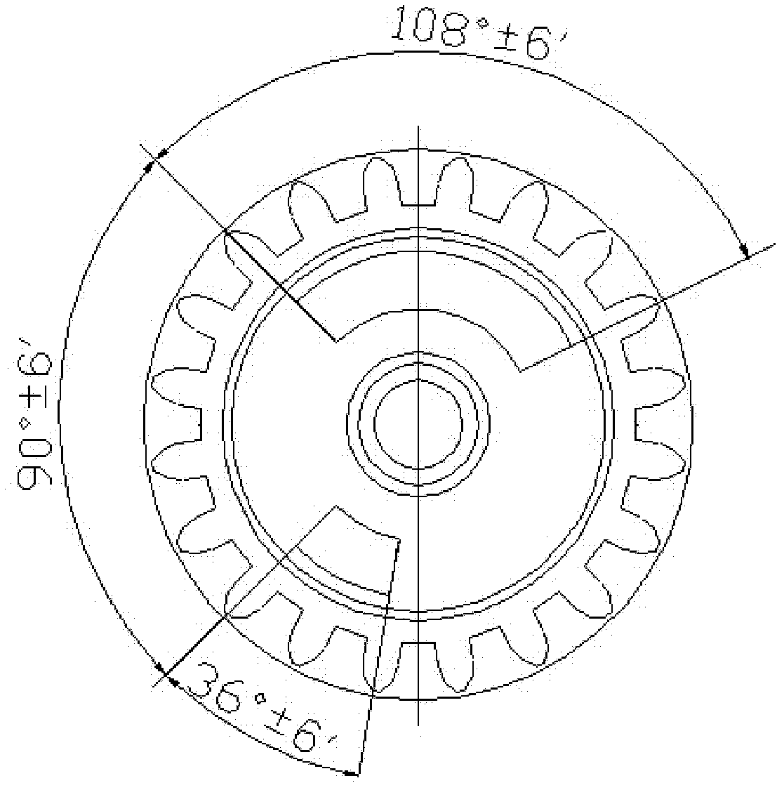 Encoding method for batching counter