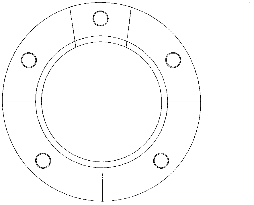 Thin-wall tube body fastening device