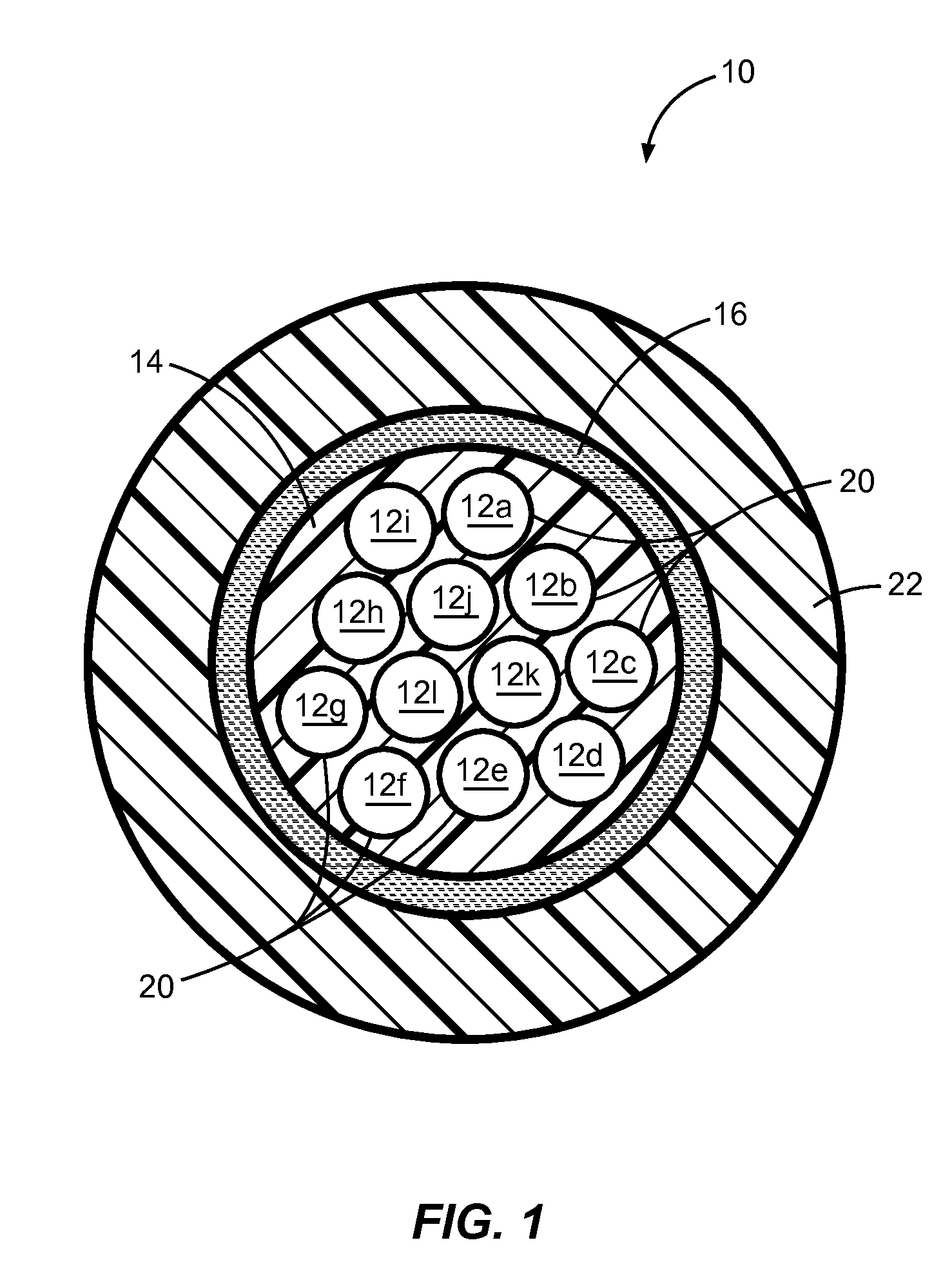 Multi-fiber optical distribution cable for hallway installations