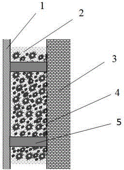 A kind of energy-saving and environment-friendly material, its preparation method and its application in building system