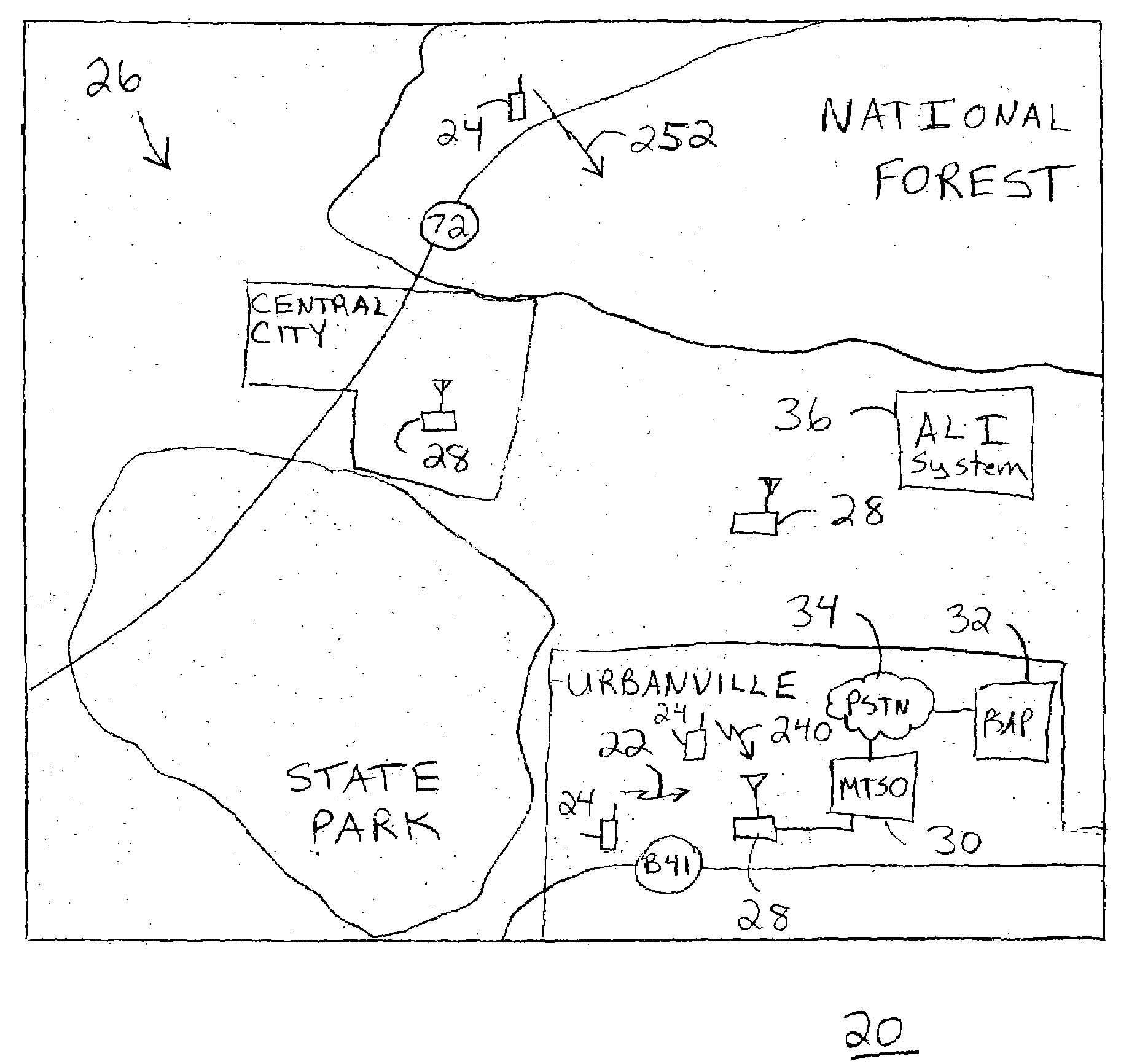 System and method for evaluating accuracy of an automatic location identification system