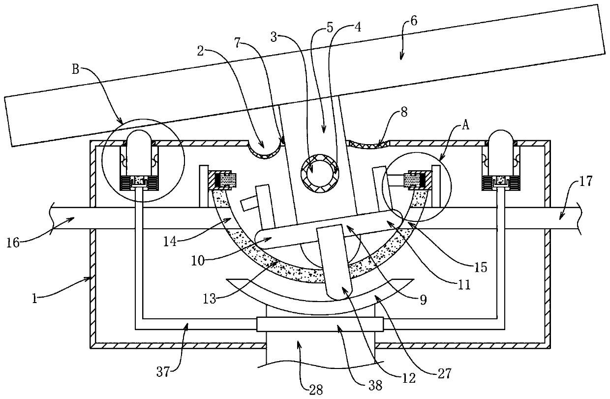 Conductive connecting device and electrical switch thereof