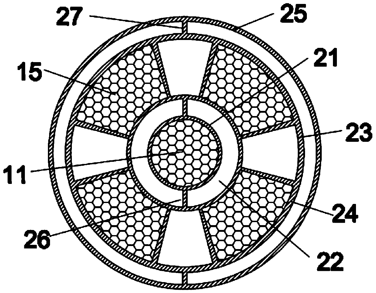 Die for processing special-shaped conductor