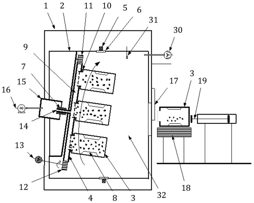 Vacuum microwave dehydration equipment and method