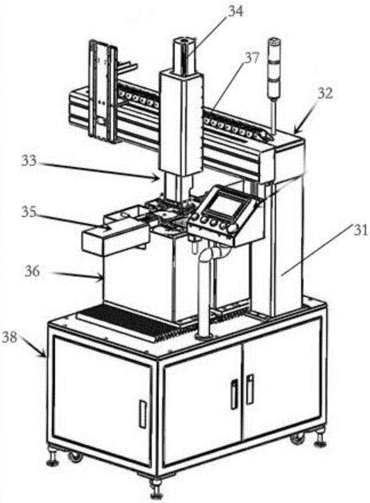 Automatic double-sided deburring and cleaning-drying production line