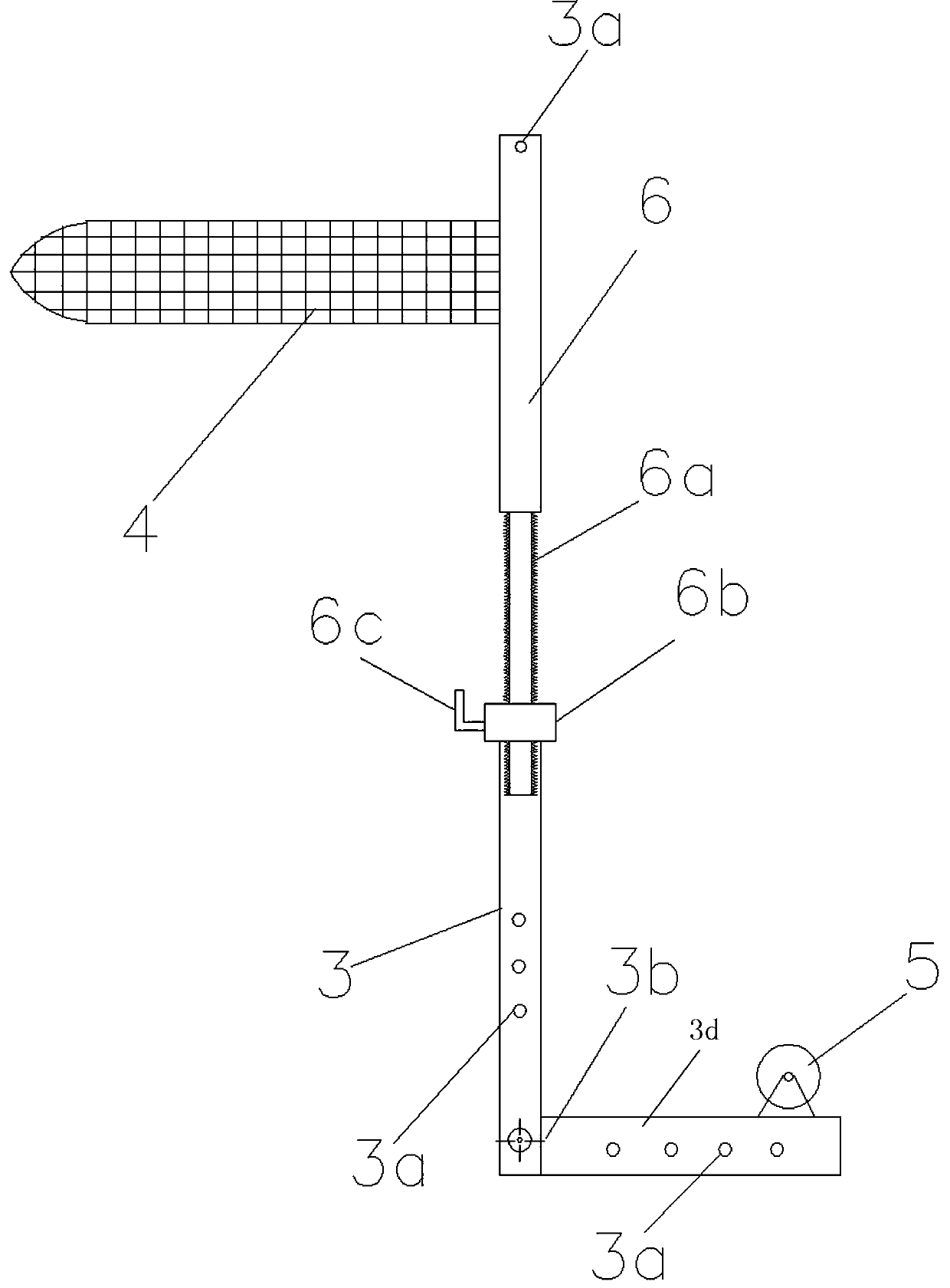 A stretch recovery device for a negative pressure air cylinder