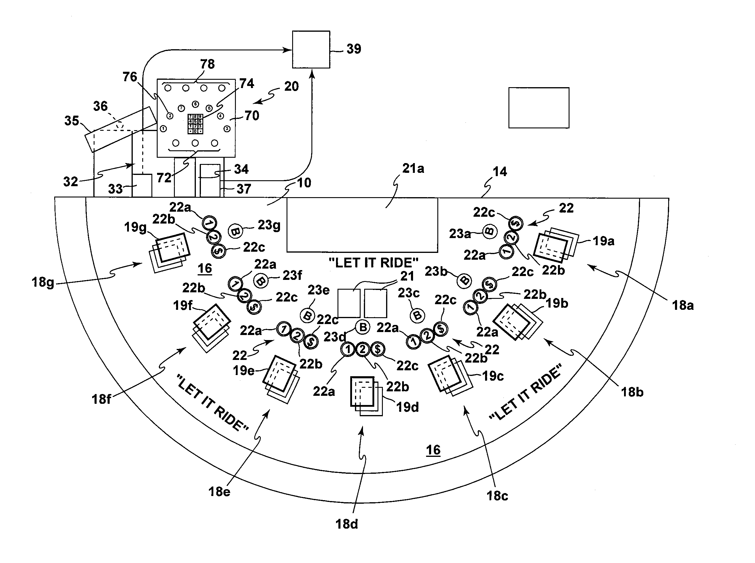 Method and apparatus for using upstream communication in a card shuffler