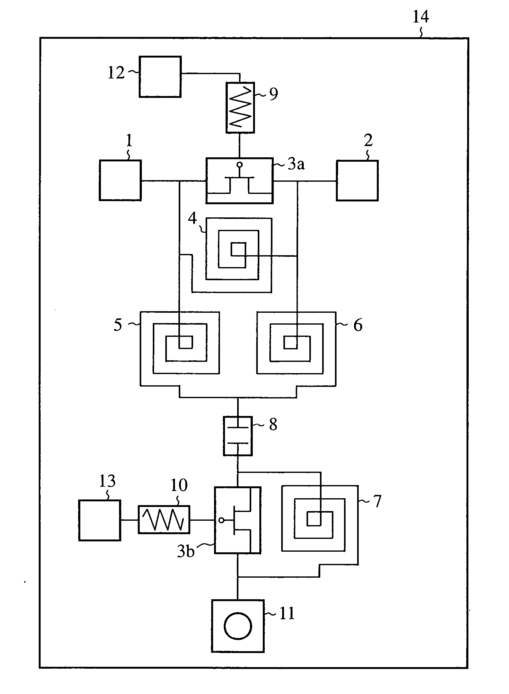 Phase-shifting circuit and multibit phase shifter