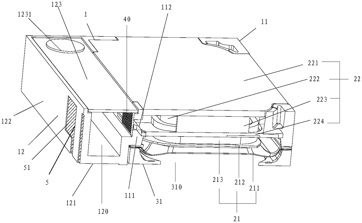 Sound production device and electronic equipment