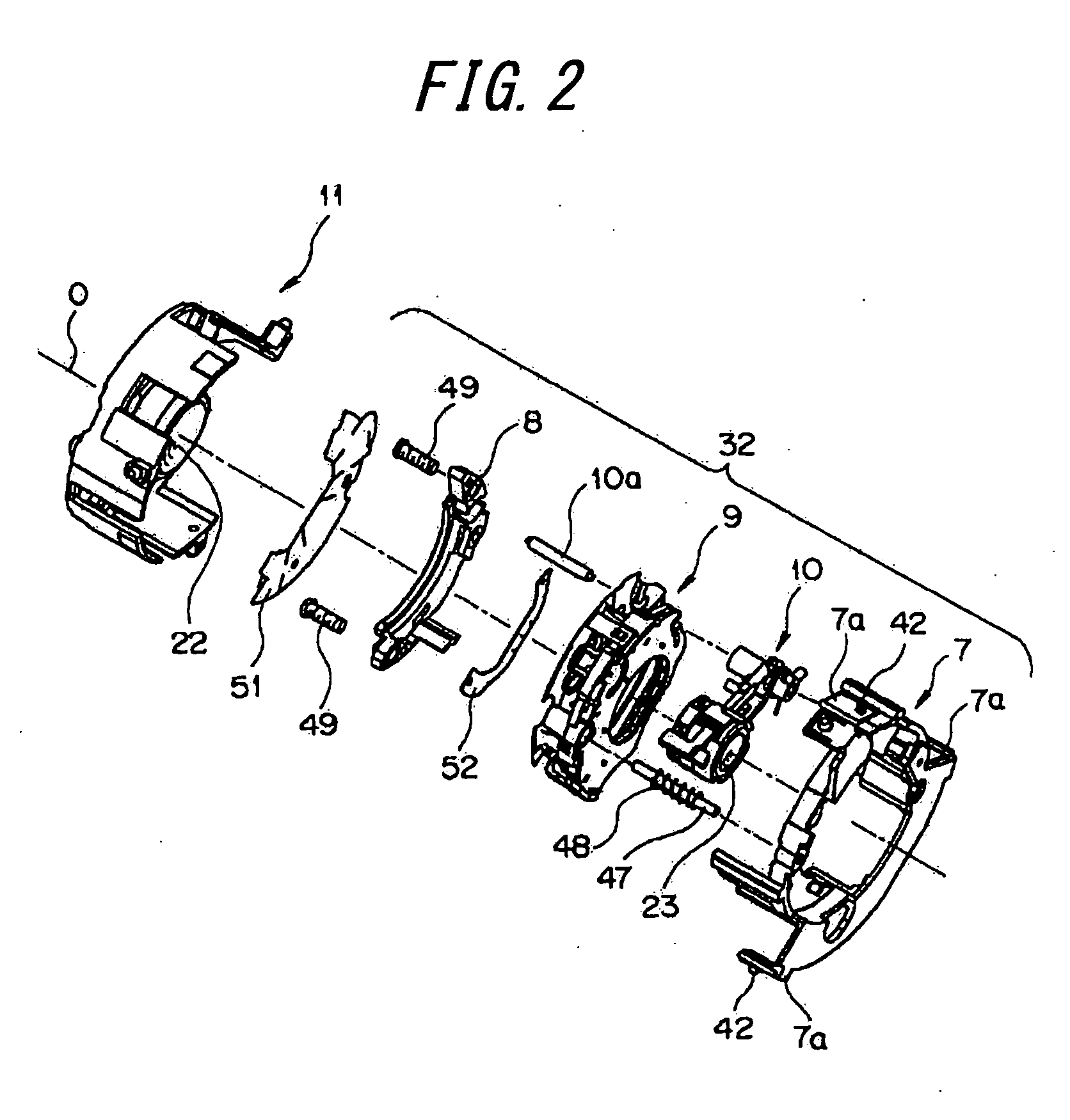 Lens barrel and electron imaging device using the same