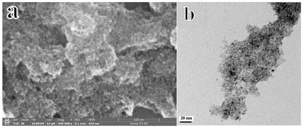 Application of nano metal oxide in catalyzing persulfate to degrade organic dyes