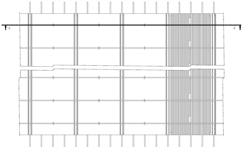 Distributed three-dimensional factory floor slab and manufacturing method