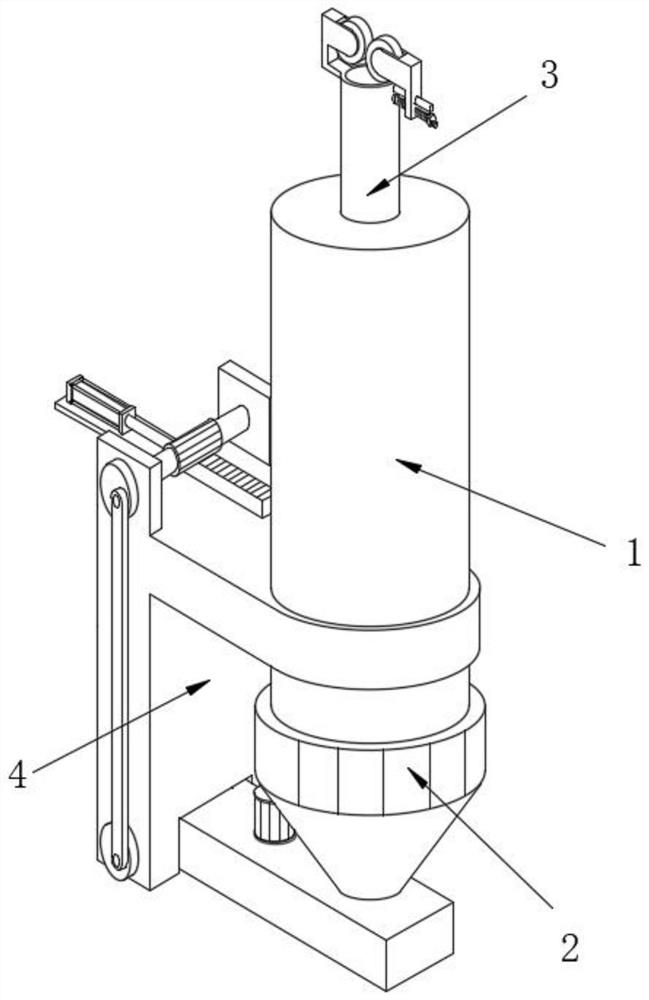 3D sculpture printer structure of continuous fiber reinforced composite material