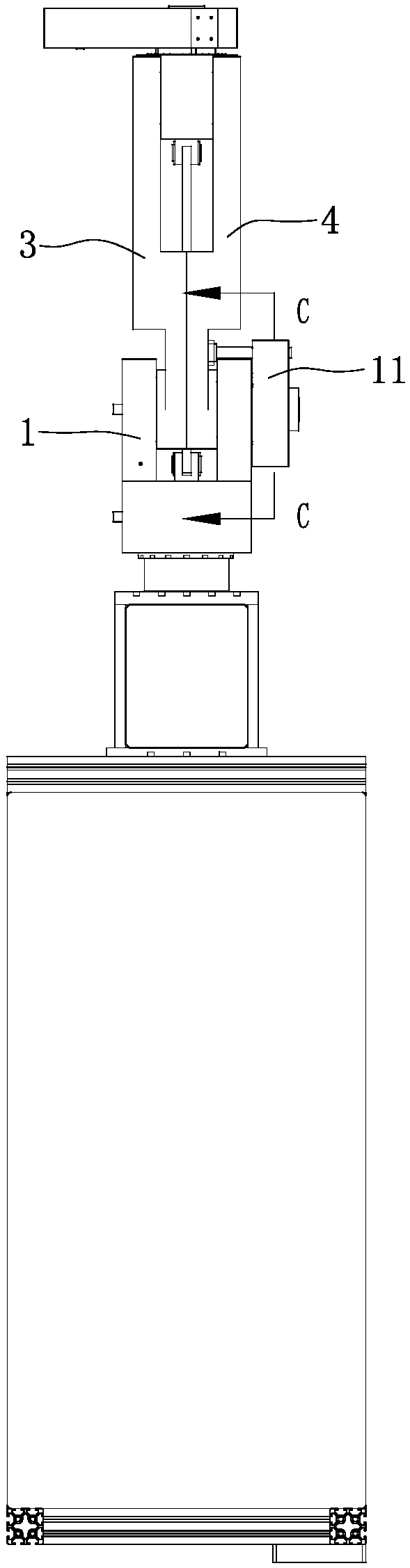 Anti-torque structure of medical robot reducer