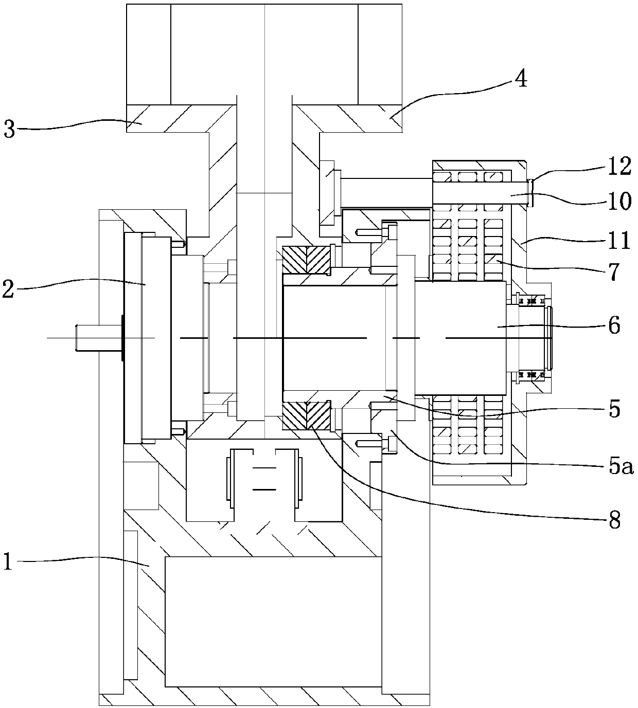 Anti-torque structure of medical robot reducer