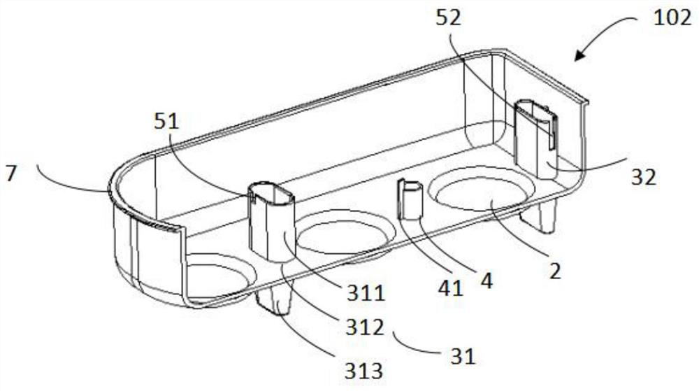 Multi-stage water tank device, method of use and plant growth machine