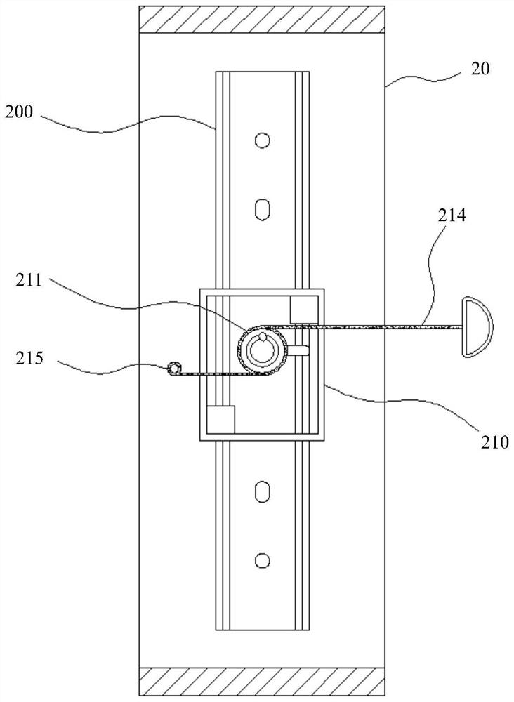 Rehabilitation training device for lower limb muscle injury