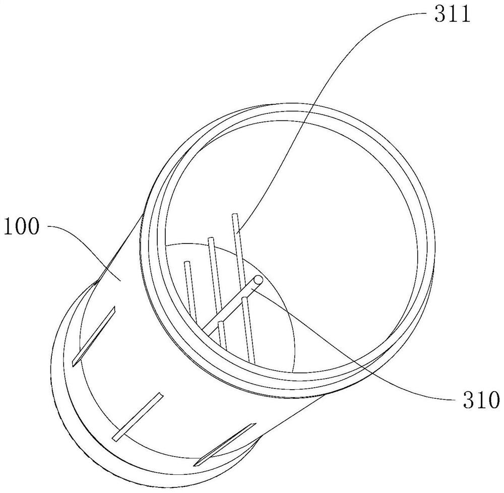 Transmission mechanism of manual stirring cup