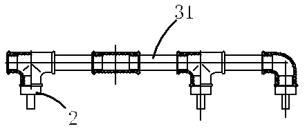 Gas dust and slag water collector