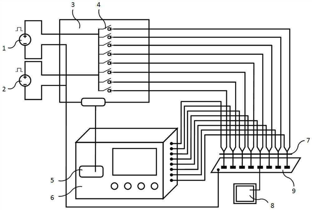 Debugging device and method for debugging thermal head resistance