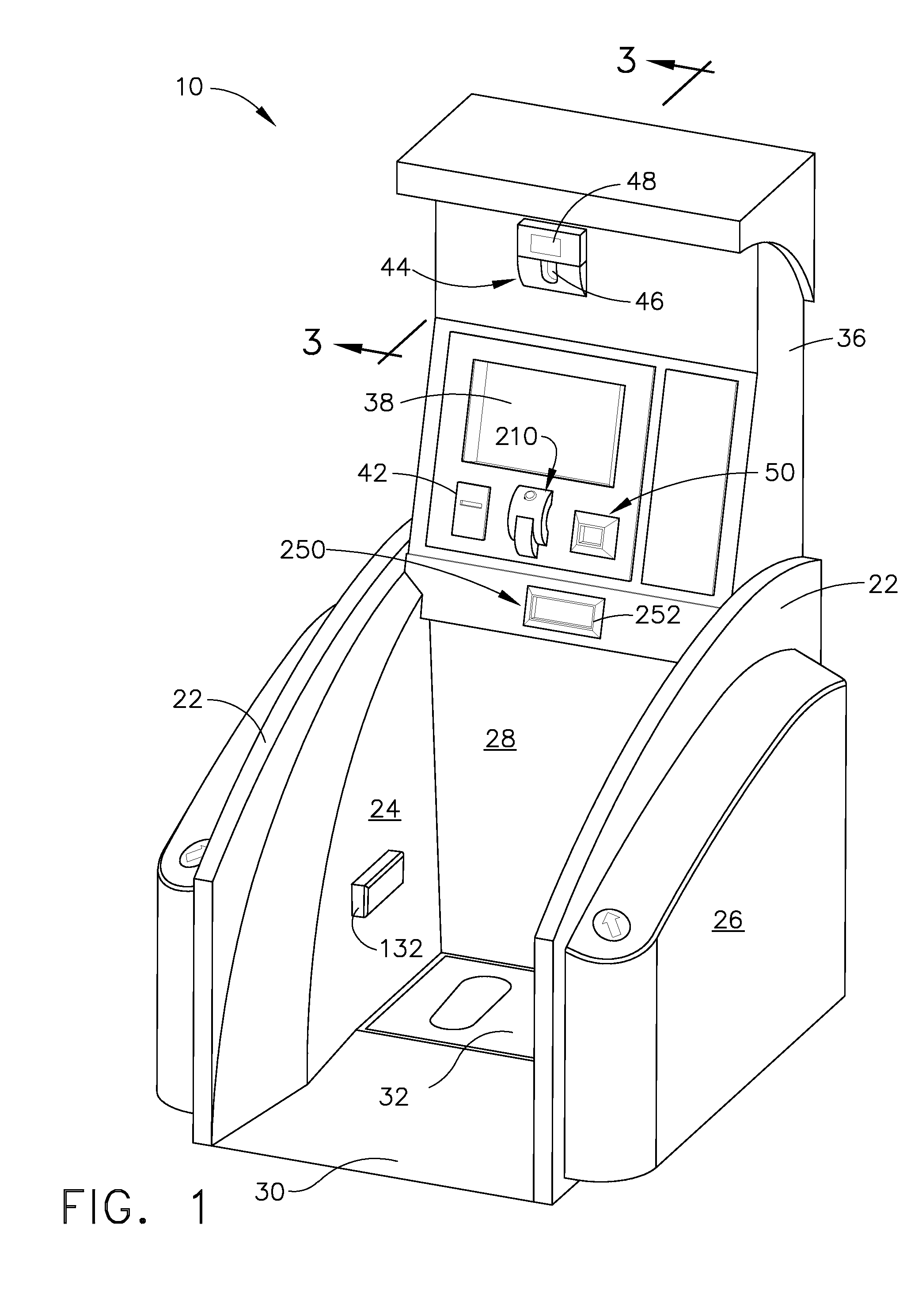 Passenger screening system and method