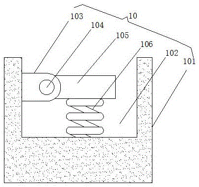 Convenient-to-mount ammeter