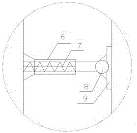 Device for eliminating rail gnawing of trolley of large-size bridge crane