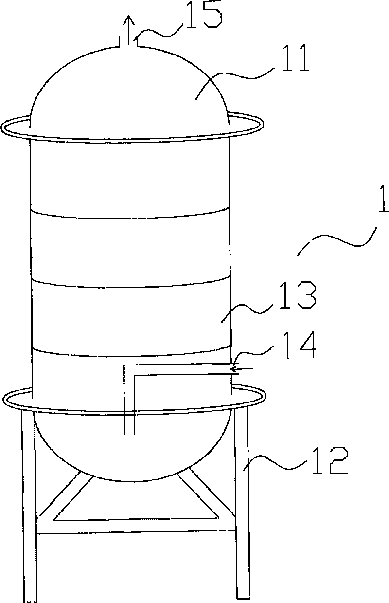 Multi-layer methane desulfurizer