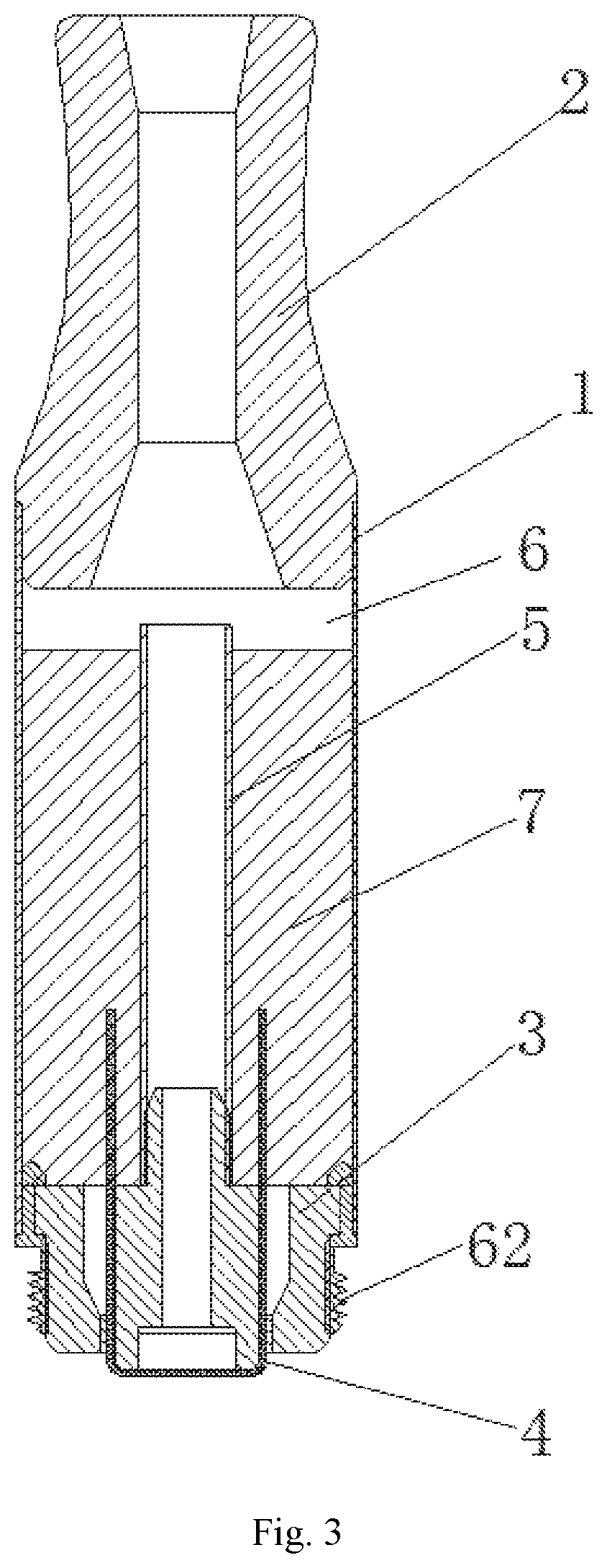 Disposable cigarette cartridge, atomizer and electronic cigarette