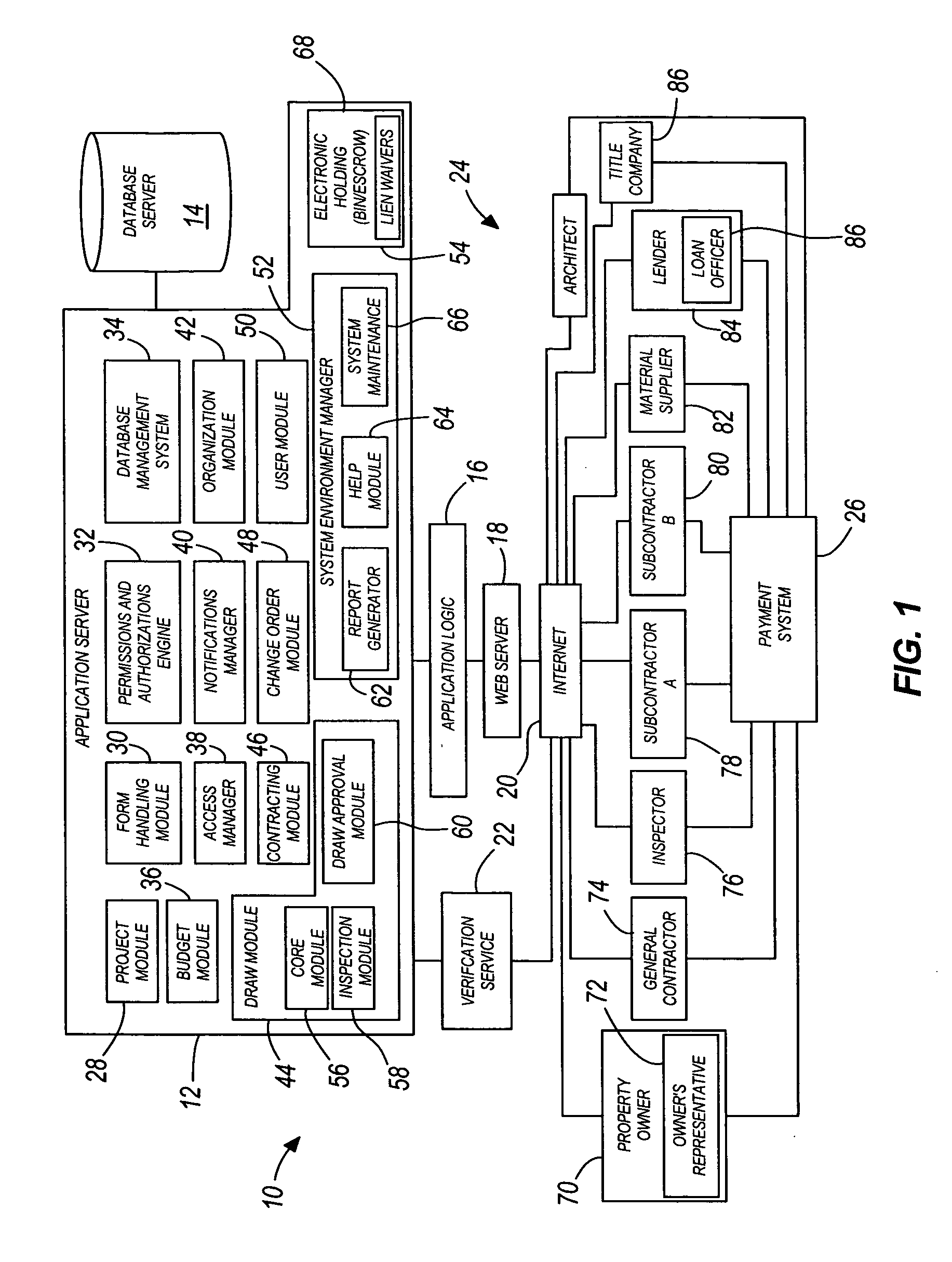 Construction payment management system and method