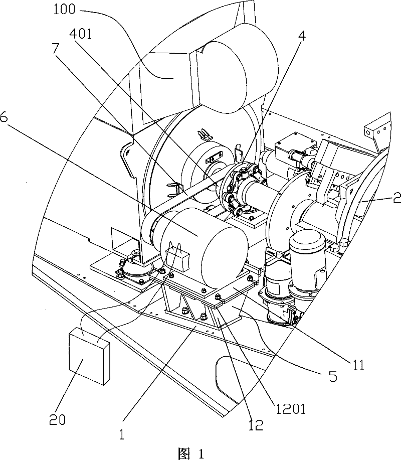 Integral united test apparatus of wind power generator