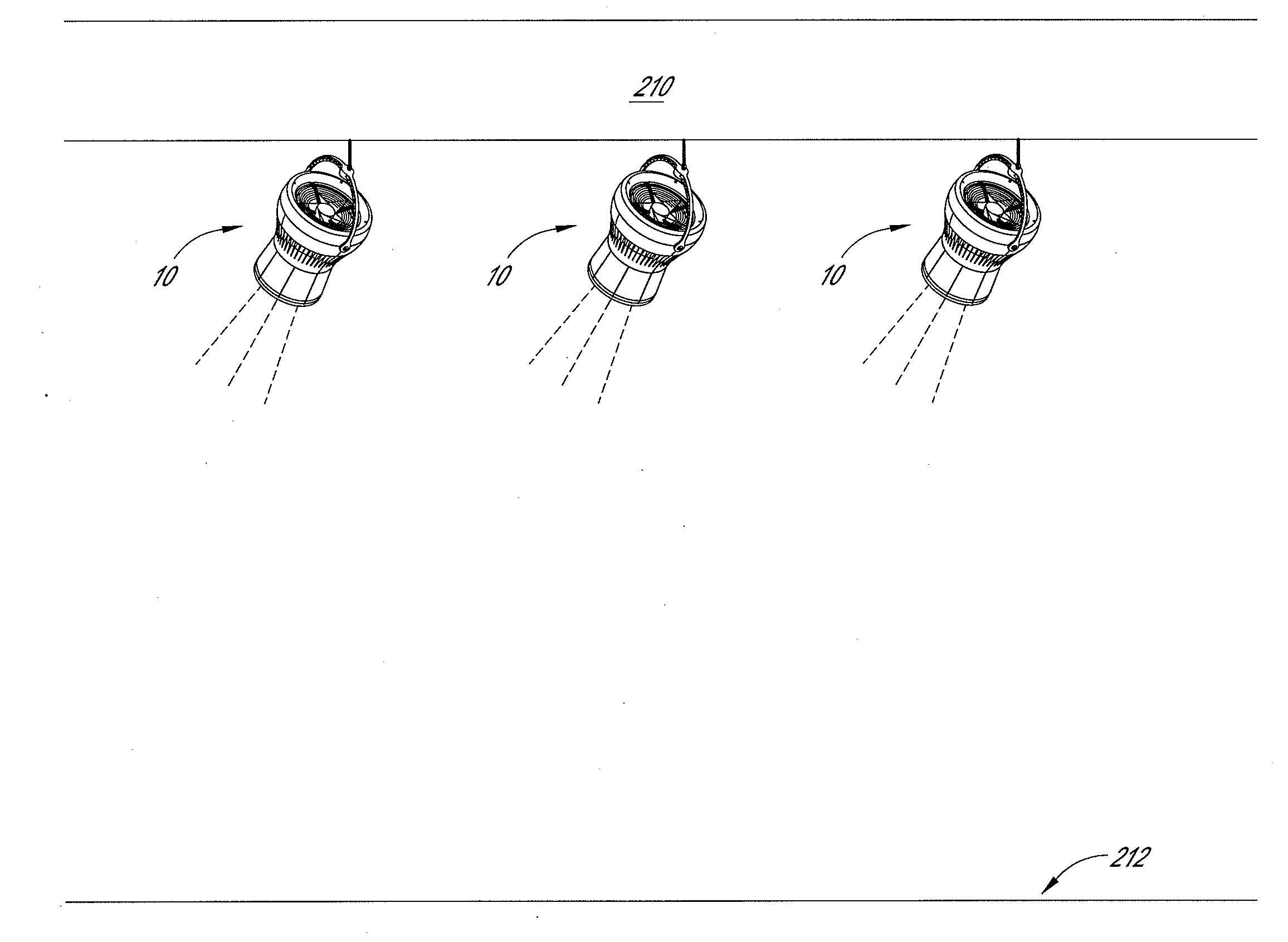 Columnar air moving devices, systems and methods