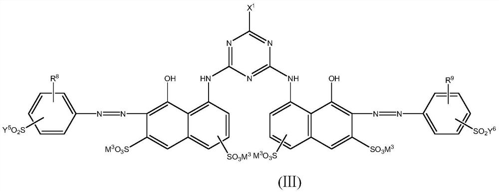 A kind of dark reactive dye composition and dye product