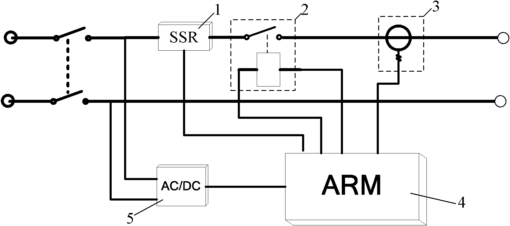 Intelligent control module for energy storage motor of tank circuit breaker