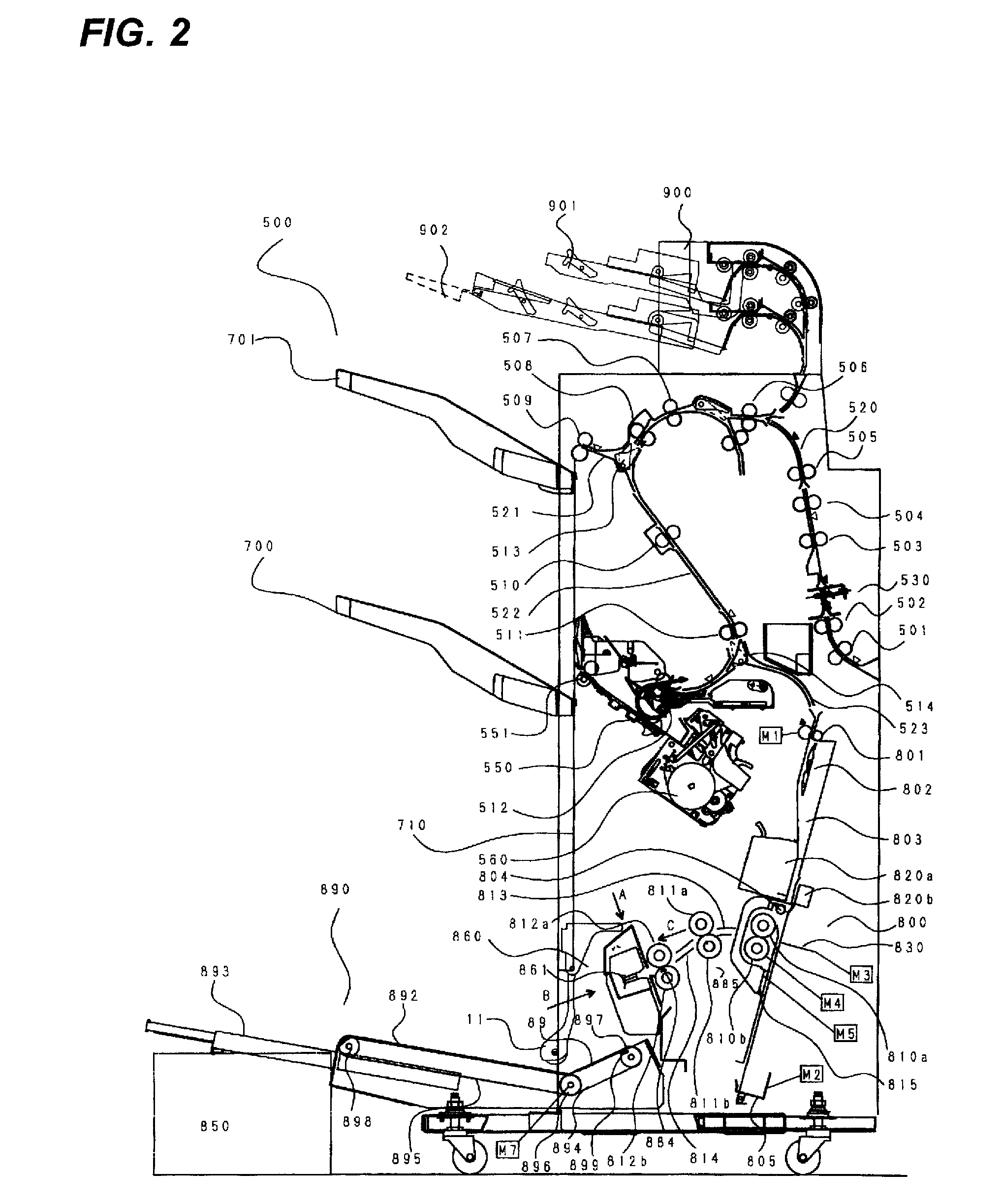 Sheet processing apparatus and image forming device having the same