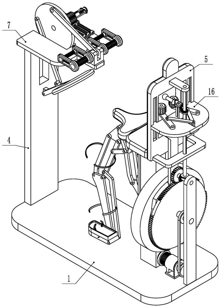 Multifunctional rehabilitation training equipment for cerebrovascular patient