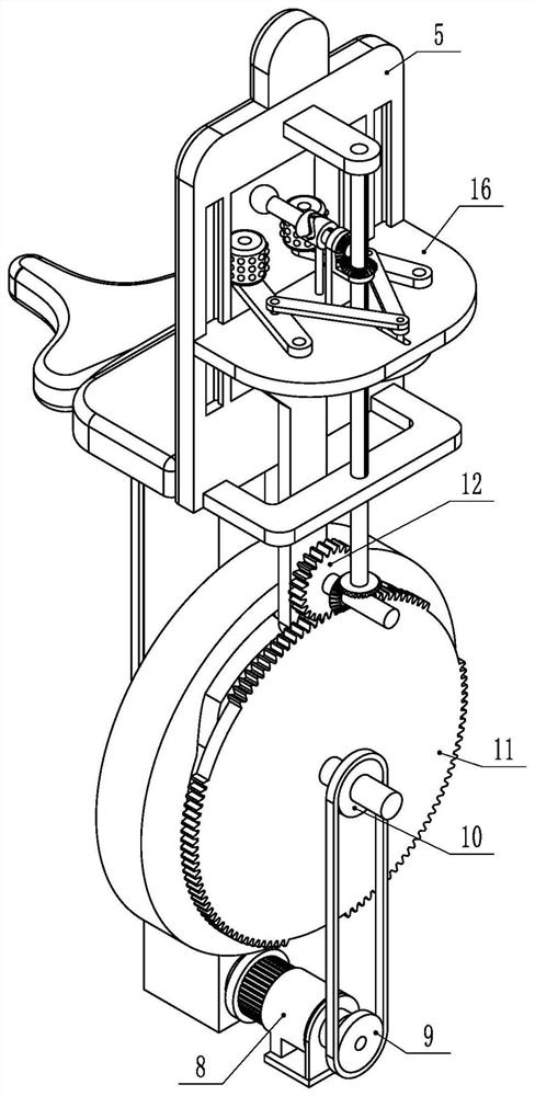 Multifunctional rehabilitation training equipment for cerebrovascular patient