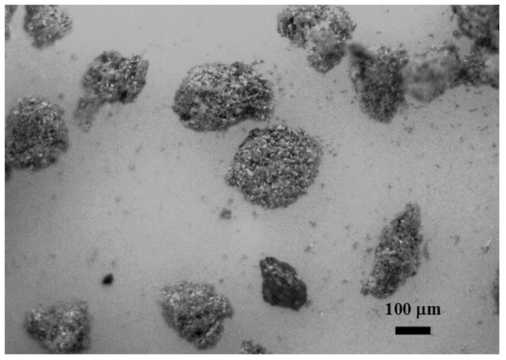 Mixing method for preparing wcp/2024al composite radiation shielding material