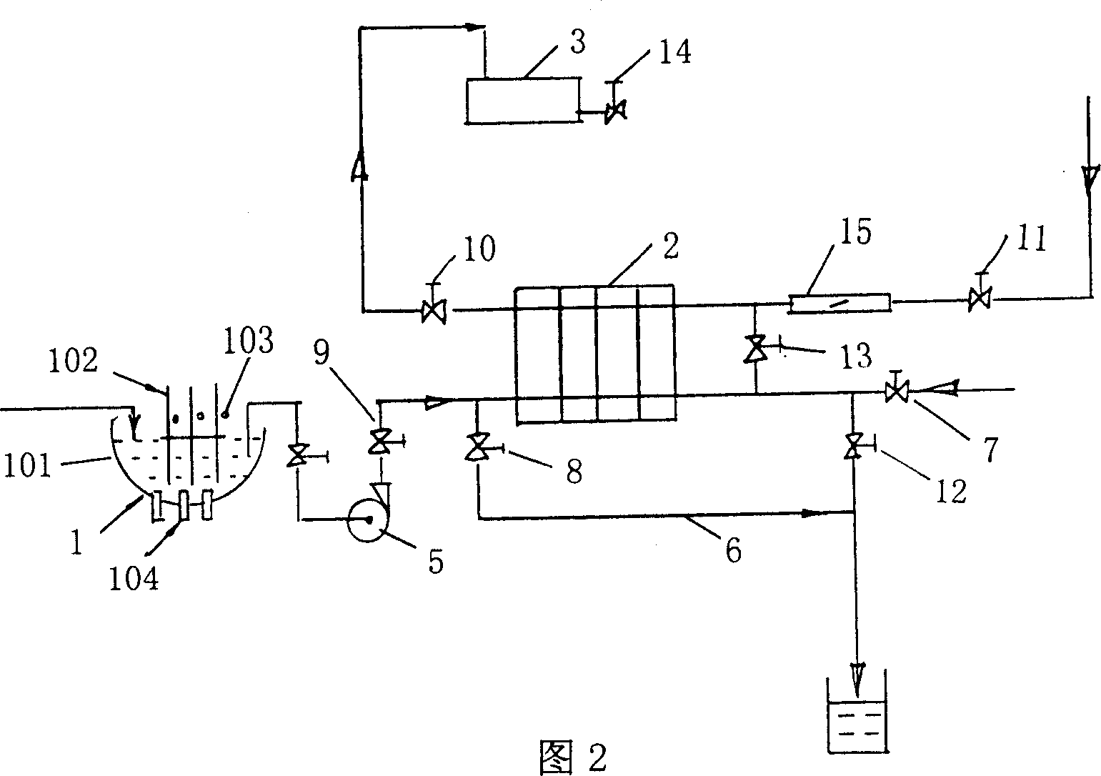 Thermal energy recovery system containing waste hot water