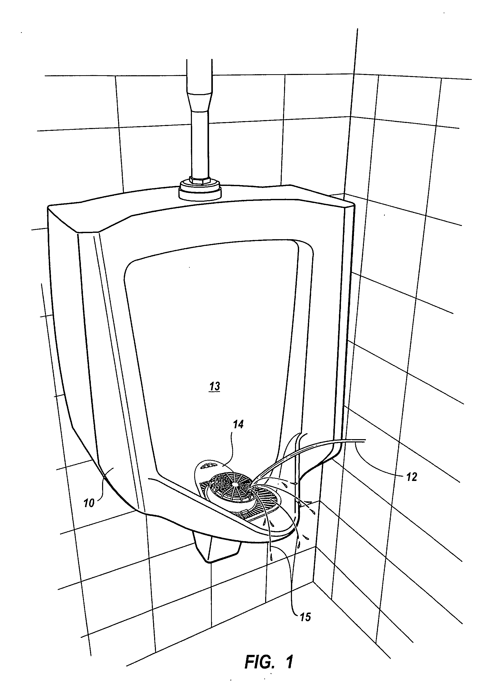 Fibrous Urinal Splash Prevention