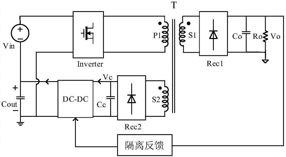 Combination converter capable of realizing output tight adjustment