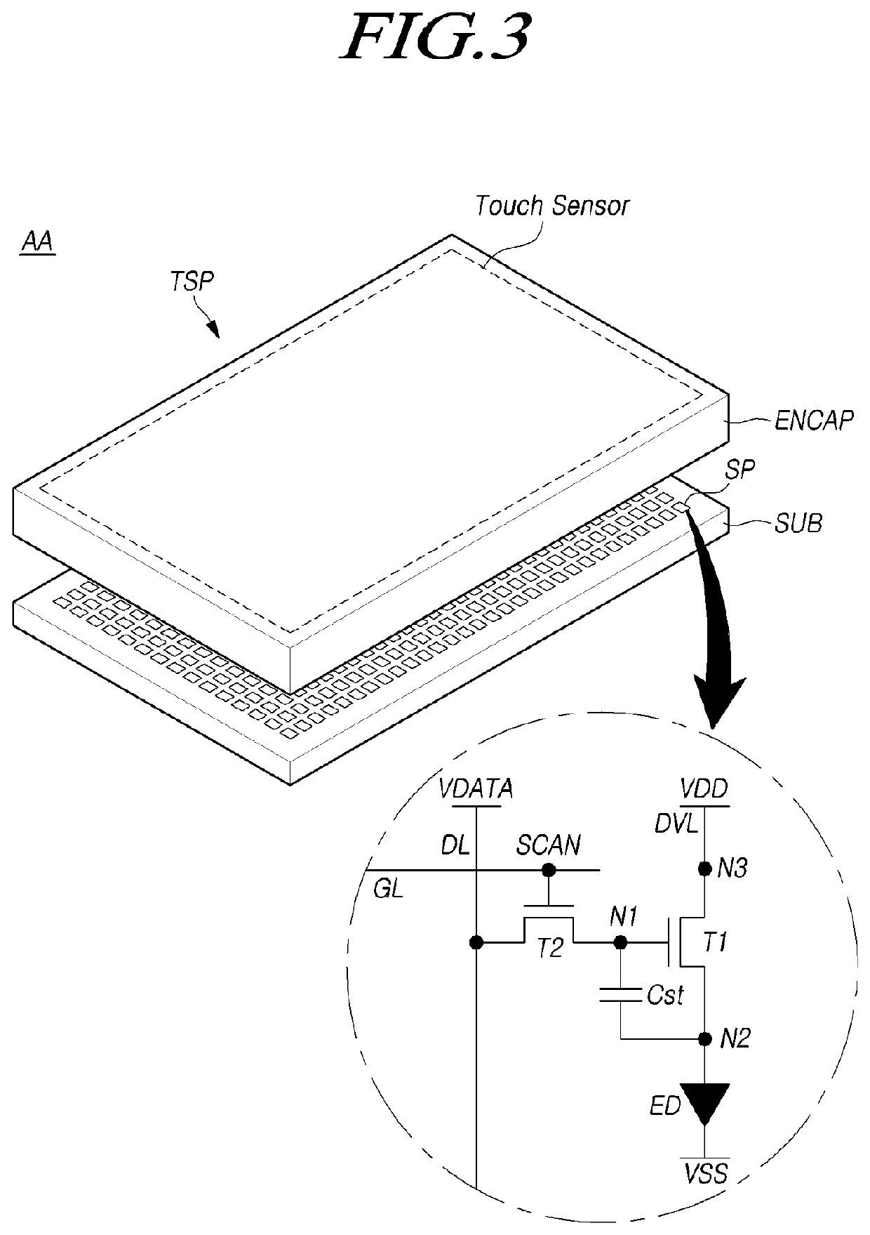 Touch display device