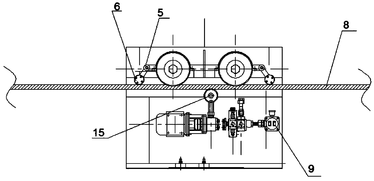 Intelligent inspection device for overhead power line