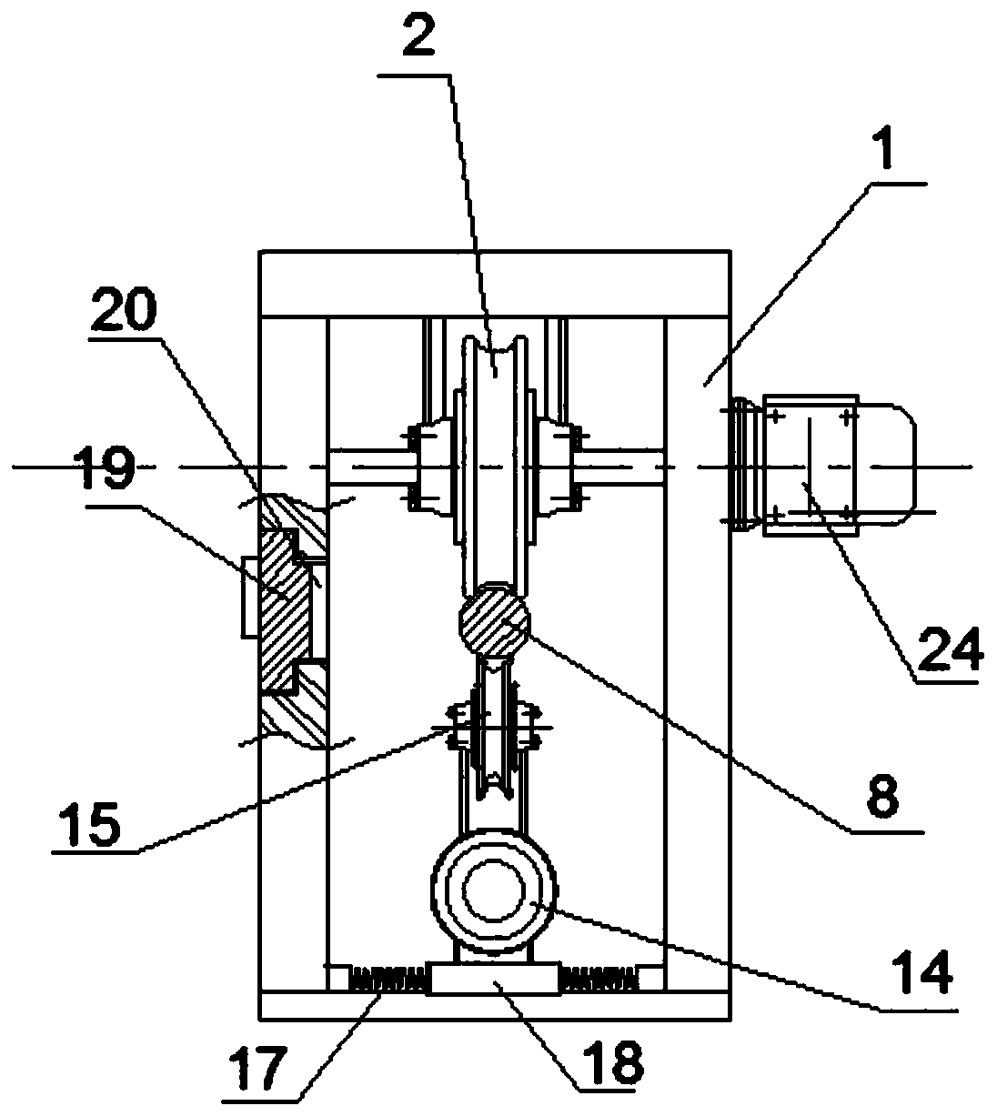 Intelligent inspection device for overhead power line